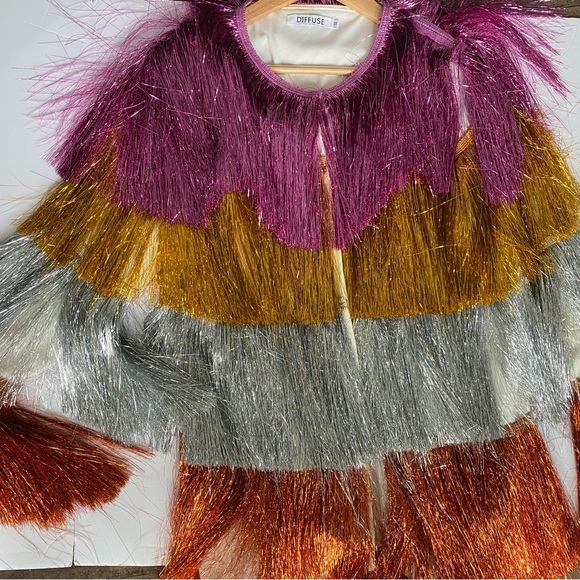 Colorful Fringe Jacket - Picture 3 of 9